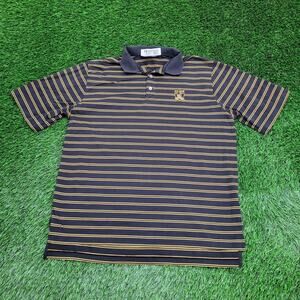 Polo Golf US Open Oakmont Polo Shirt Large 23x29 Black Yellow